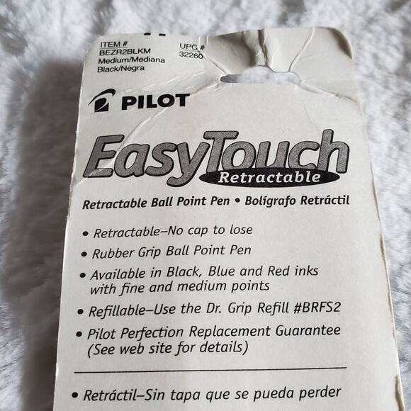 Pilot Easy Touch Retractable Ball Point Pens - Picture 4 of 4